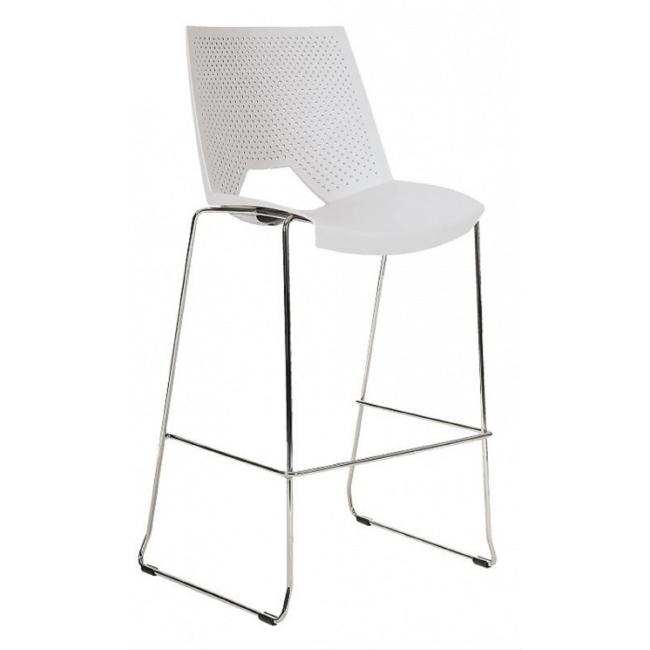 [AN201641] Bar stool STRIKE 2130, white