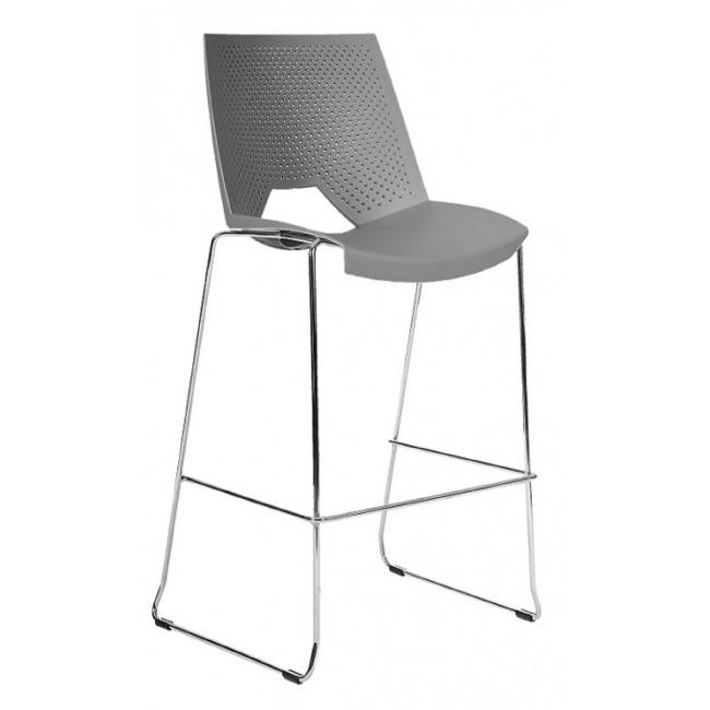 [AN201643] Bar stool STRIKE 2130, gray