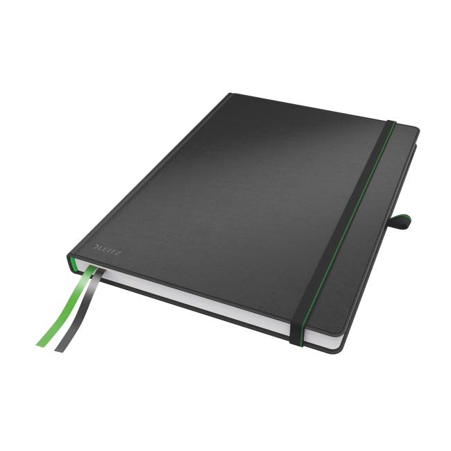 Square notebook A4 Leitz Complete black