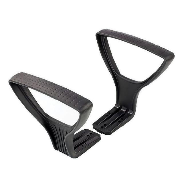 [AN250000] Plastic armrests BR 25 black 2 pcs