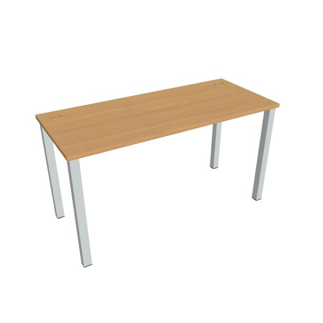 [ON140622] Uni work table, 140x75.5x60 cm, beech/grey