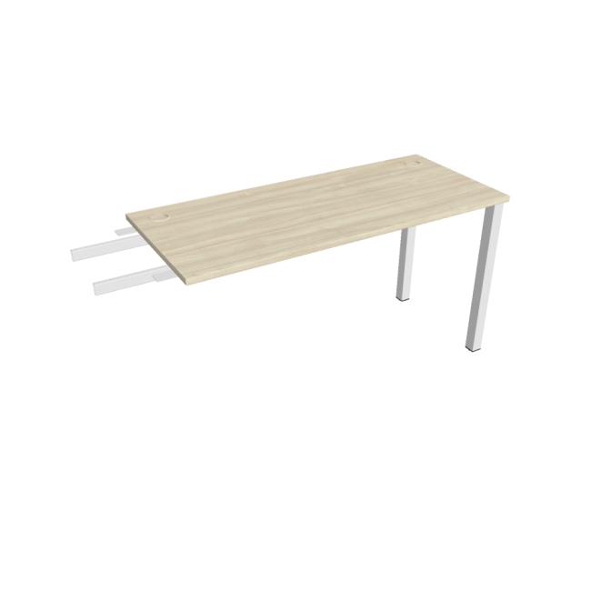 Work table Uni, chain, 140x75.5x60 cm, agate/white