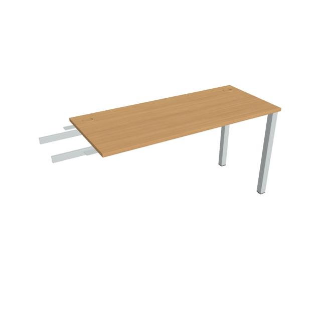 [ON140722] Work table Uni, chain, 140x75.5x60 cm, beech/grey