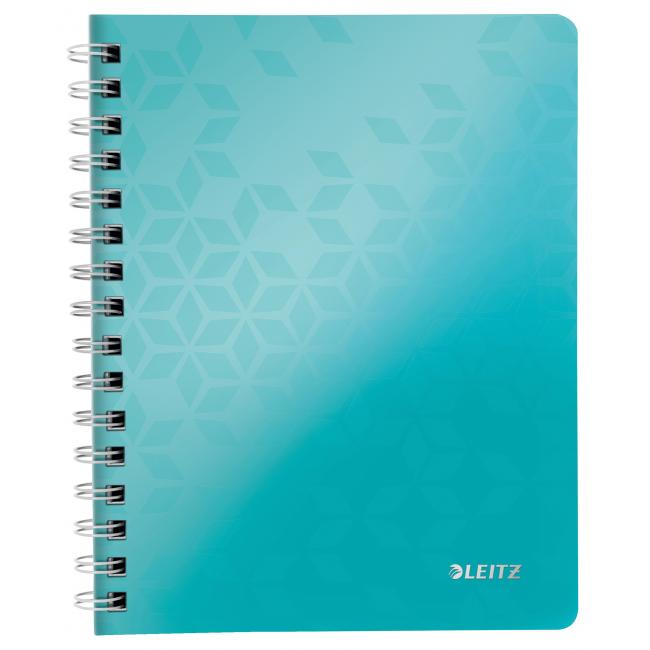 Lined notepad Leitz WOW A5 ice blue