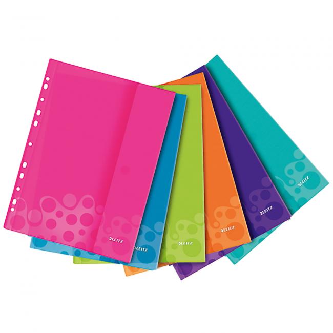 [ES470799] Hanging cover A4 with velcro closure Leitz WOW mix of colors