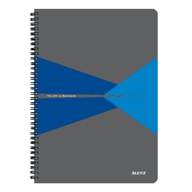 Blok Leitz Office Card A4 90 listov linajkový modrý
