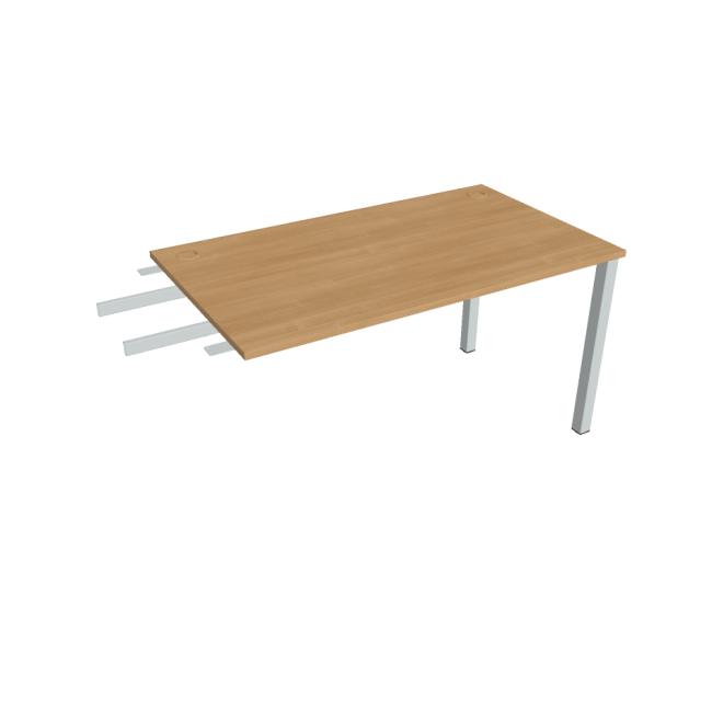 Work table Uni, chain, 140x75.5x80 cm, oak/grey