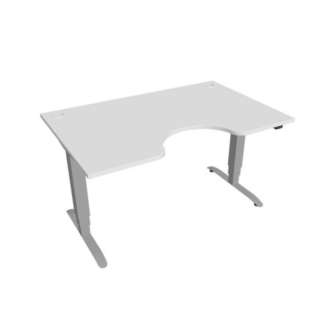 [ON140992] Motion Ergo desk, ZO, 3S, 140x61-128,x90 cm, white/grey