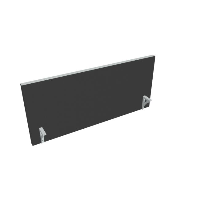 Akustik table edge screen, 140 cm, anthracite