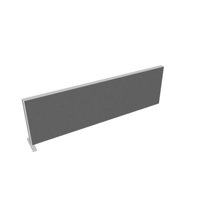 [ON141130] Akustik table screen, 140 cm, light grey