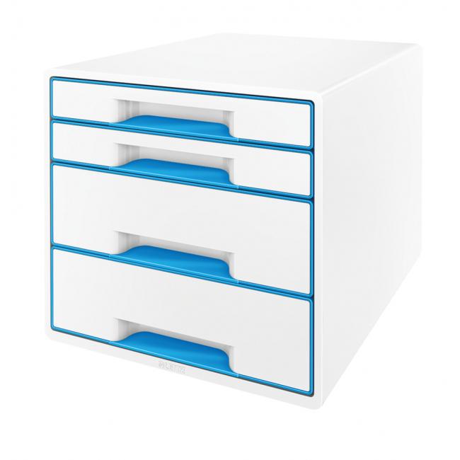 [ES521336] Drawer box Leitz WOW with 4 drawers blue