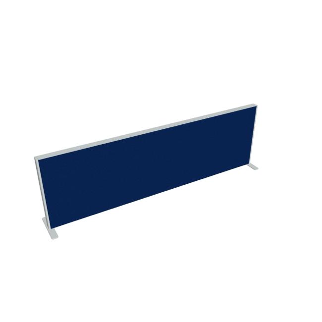Akustik table screen, 140 cm, blue