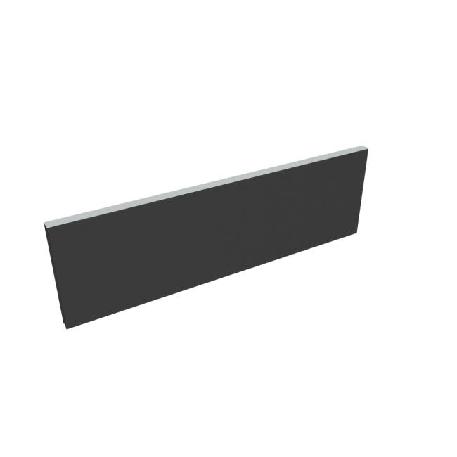 Akustik table screen, 140 cm, anthracite