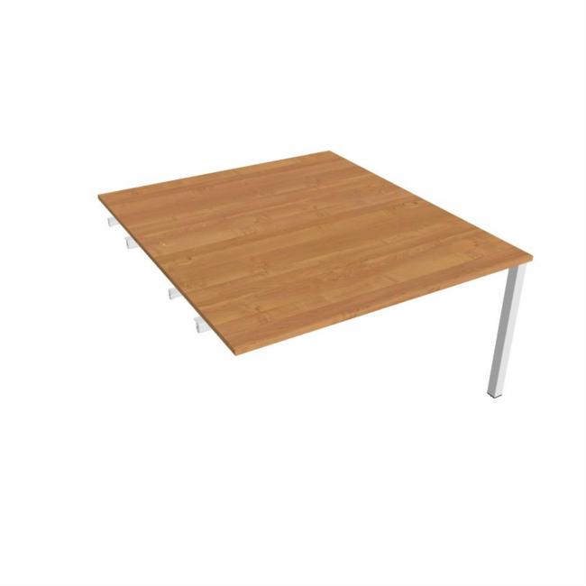Work table Uni k pozdź. chain, 140x75.5x160 cm, alder/white