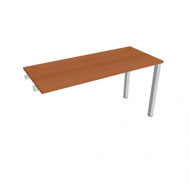 Work table Uni k pozdź. chain, 140x75.5x60 cm, cherry/grey