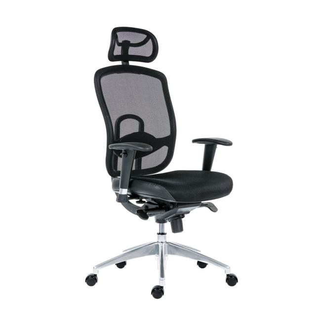 Oklahoma + PDH office chair, black