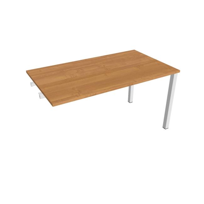 Conference table Uni to late. chain, 140x75.5x80 cm, alder/white