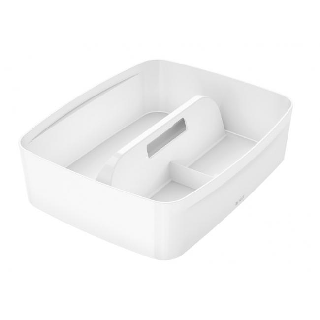 Organizér s rukoväťou Leitz MyBox L biely