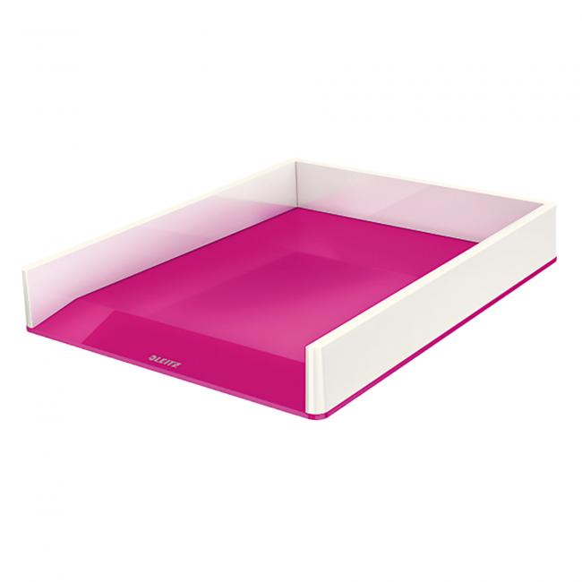 Leitz WOW shelf white/metallic pink