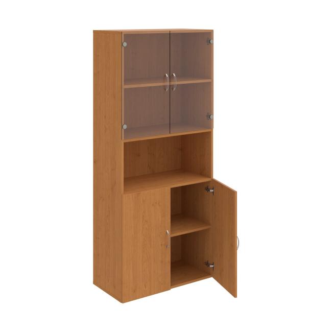 Drive shelf cabinet, 80x185x42 cm, alder/alder