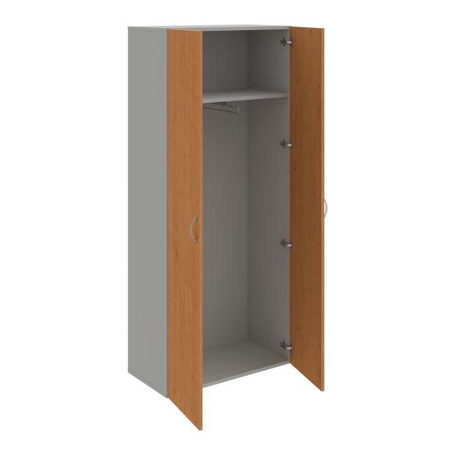 Drive wardrobe shelf, 80x185x42 cm, alder/grey