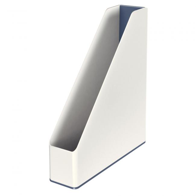 Leitz WOW white/grey magazine stand