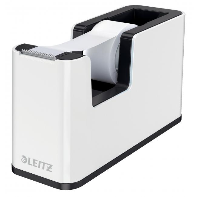 Tape dispenser Leitz WOW white/black