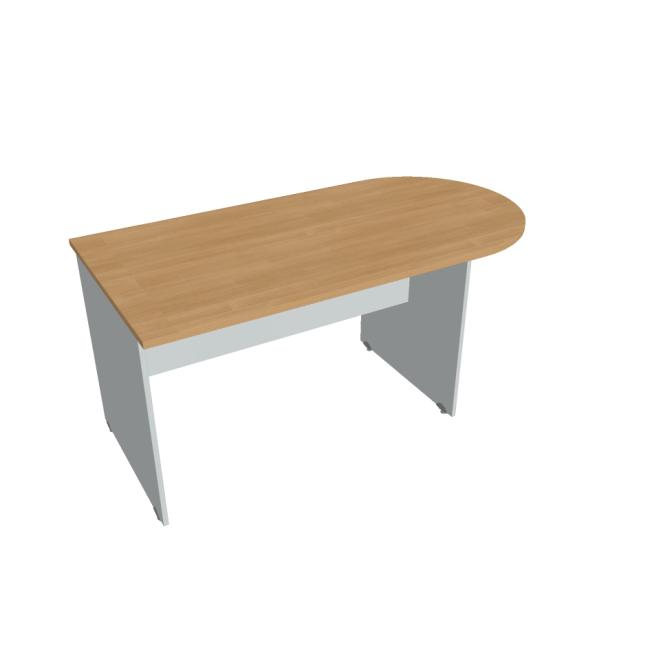 [ON160248] Additional Gate table, 160x75.5x80 cm, oak/grey