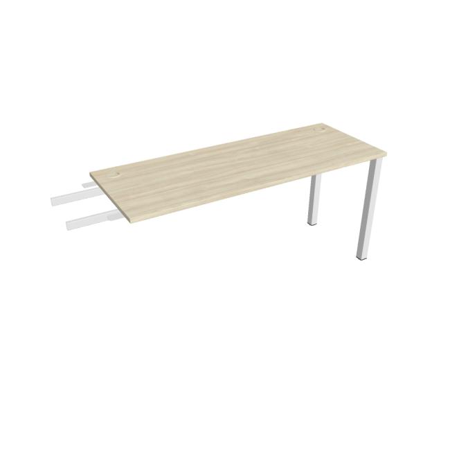 Work table Uni, chain, 160x75.5x60 cm, agate/white