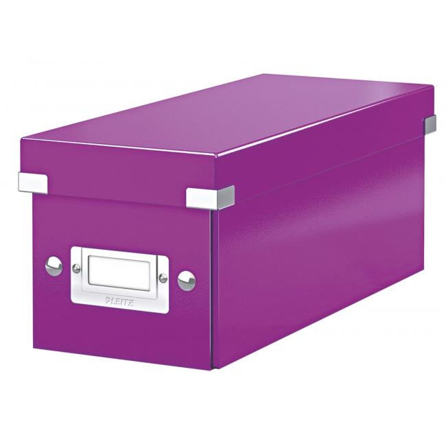 Click & Store CD box purple