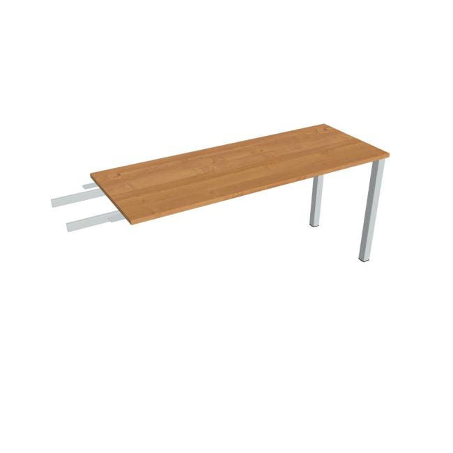Work table Uni, chain, 160x75.5x60 cm, alder/grey