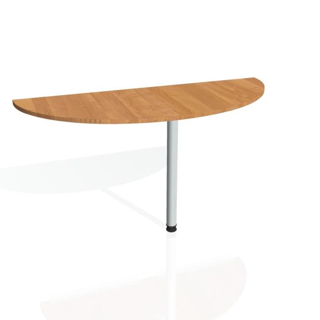 Prídavný stôl Gate, 160x75,5x60 cm, jelša/kov