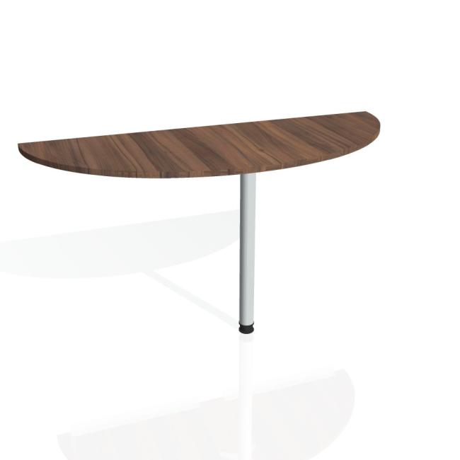 [ON160479] Additional Gate table, 160x75.5x60 cm, walnut/metal