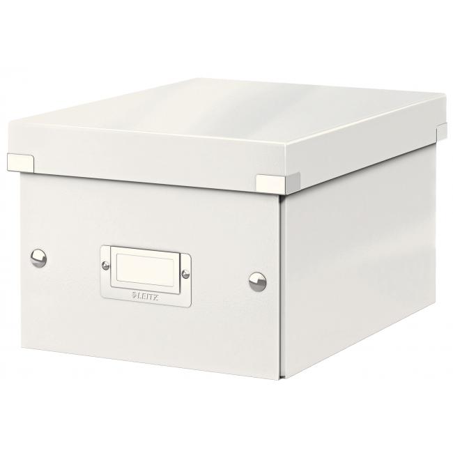 Small Click & Store box white