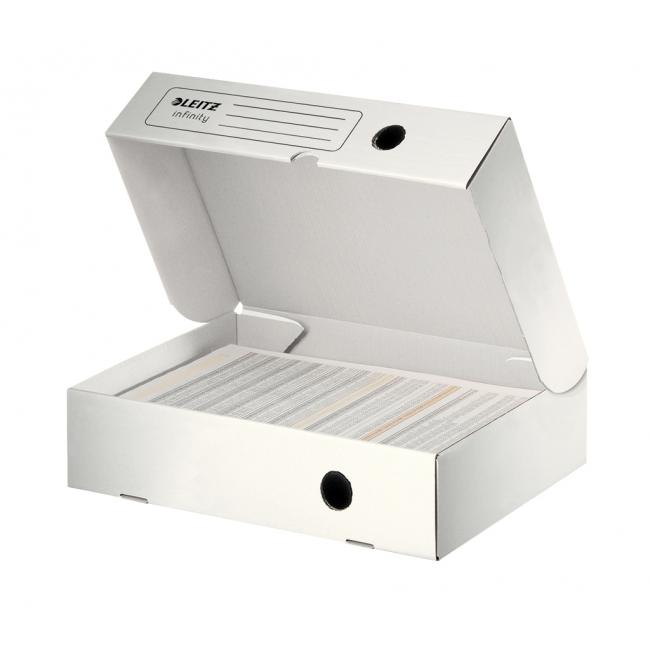 Archívna krabička Leitz Infinity 80mm Acid Free biela