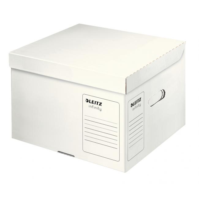 [ES610300] Archive box Leitz Infinity with lid size M white 350x265x320 mm