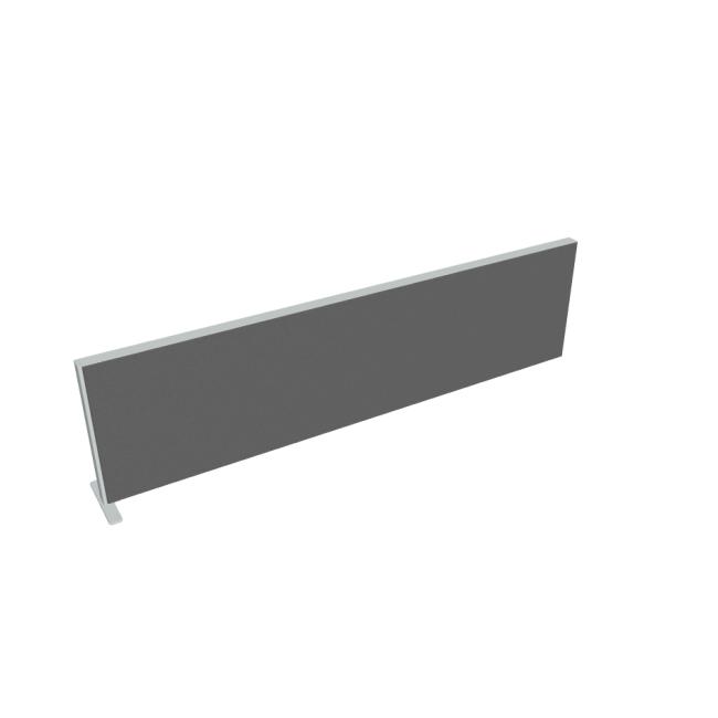 [ON161130] Akustik table screen, 160 cm, light grey