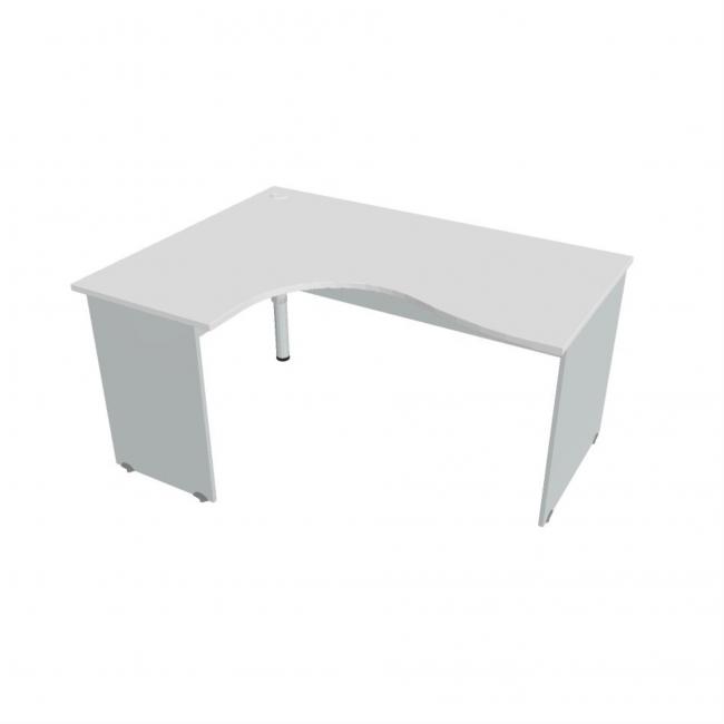 [ON161898] Gate desk, ergo, right, 160x75.5x120 cm, white/grey