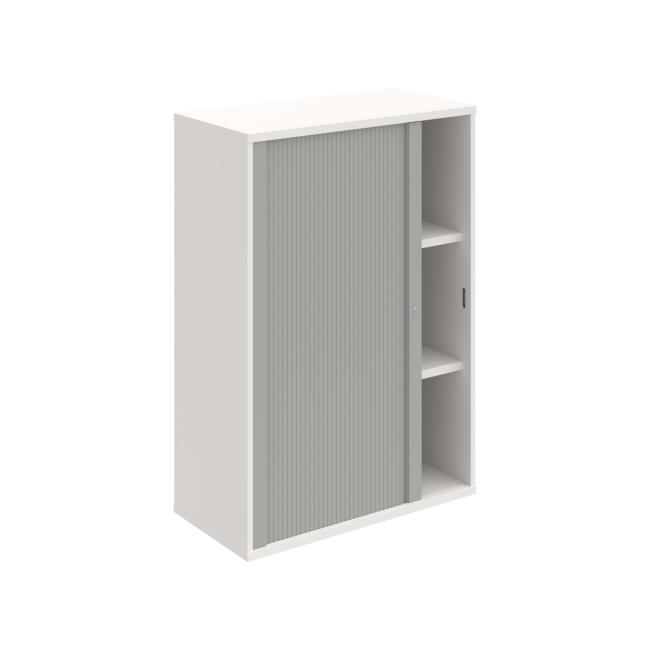 [ON162589] Shelving cabinet Strong L, 80x115.2x40 cm, grey/white