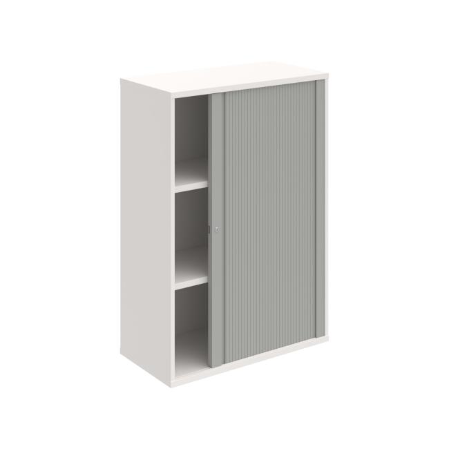 [ON162689] Shelving cabinet Strong P, 80x115.2x40 cm, grey/white