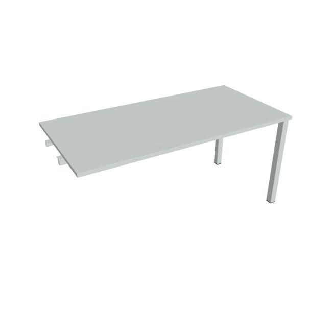 Conference table Uni to late. chain, 160x75.5x80 cm, gray/grey