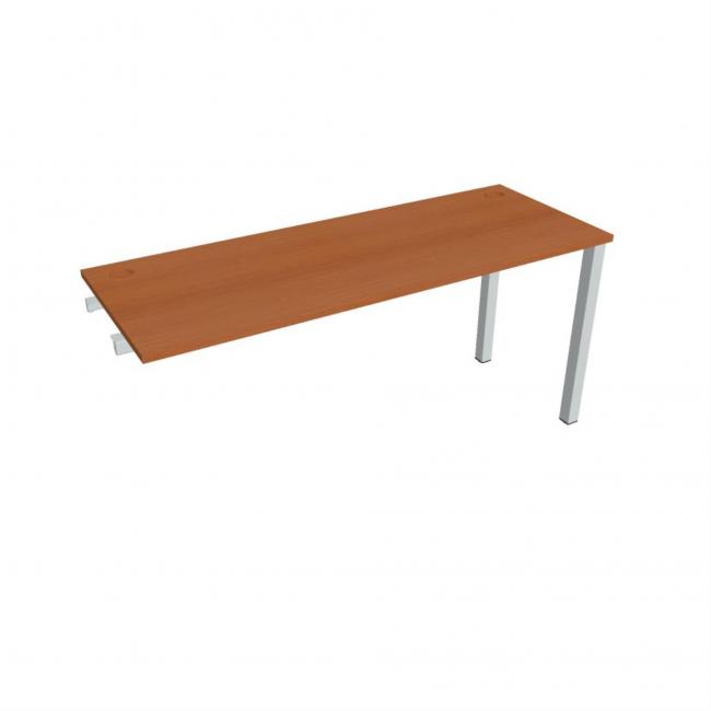 Work table Uni k pozdź. chain, 160x75.5x60 cm, cherry/grey