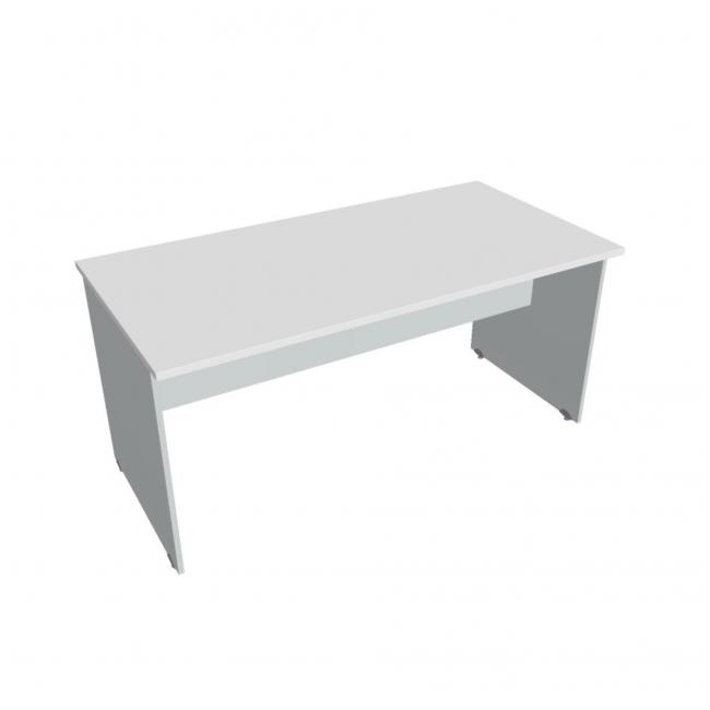 Gate meeting table, 160x75.5x80 cm, white/grey