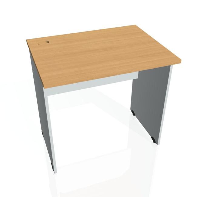 [ON180028] Gate desk, 80x75.5x60 cm, beech/grey