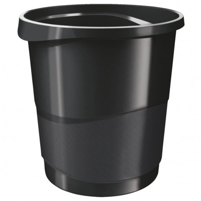 Plastic bin Esselte Europost VIVIDA 14 ℓ black