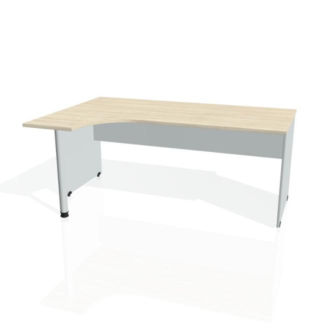 Gate desk, ergo, right, 180x75.5x120 cm, agate/grey