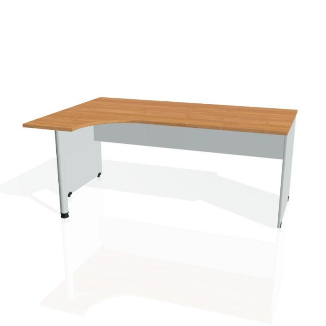 [ON180238] Gate desk, ergo, right, 180x75.5x120 cm, alder/grey