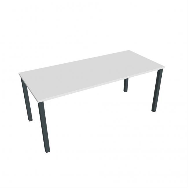 [ON180491] Rokovací stôl Uni, 180x75,5x80 cm, biela/čierna