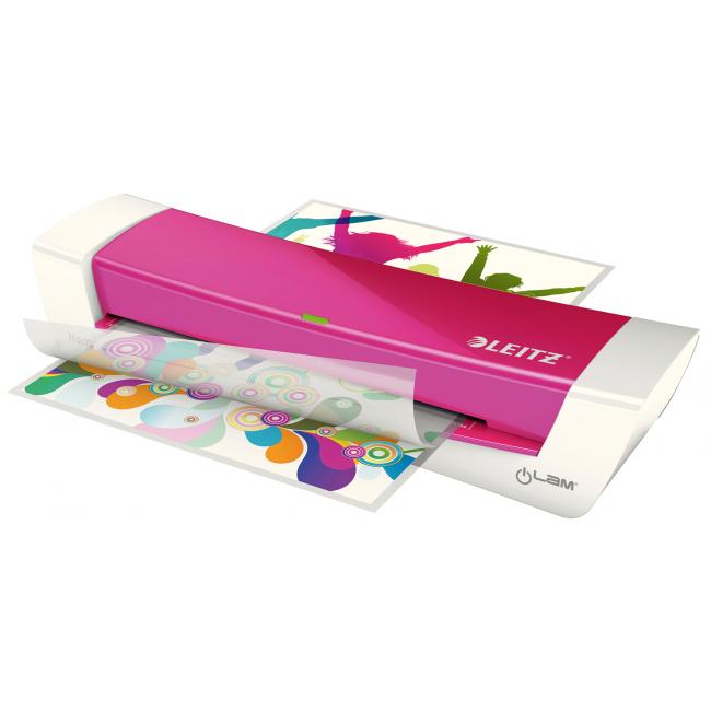 [ES736823] Laminator Leitz iLAM Home Office A4 WOW pink