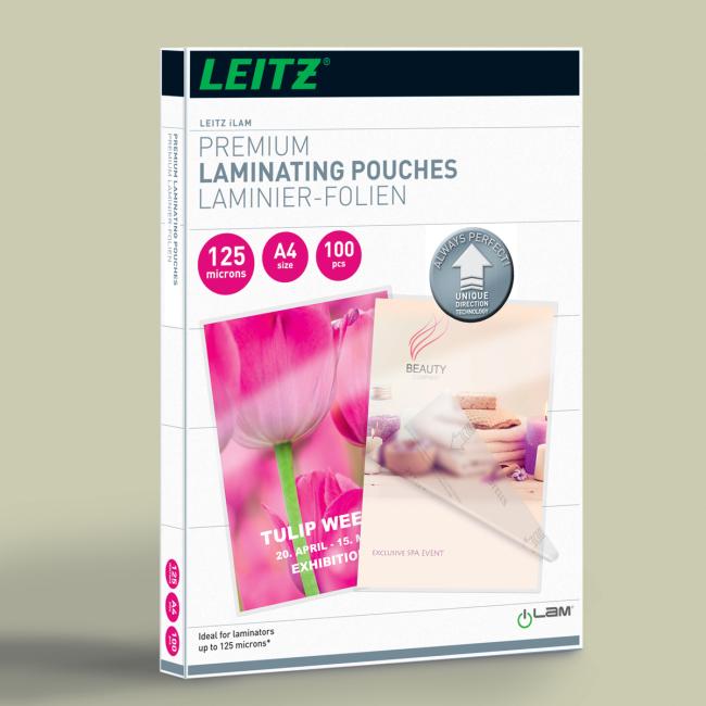Laminating films Leitz iLAM UDT A4, 125 mic, 100 pcs